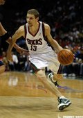 8.瑞德諾(Luke Ridnour)，密爾瓦基公鹿隊