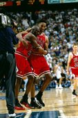 1、喬丹(Michael Jordan)：1997年總冠軍賽第五場