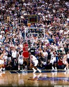 4、喬丹(Michael Jordan)：1998年總冠軍賽第六場
