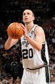 6、吉諾比利(Manu Ginobili)