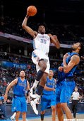 2、杜蘭特(Kevin Durant)，小前鋒，奧克拉荷馬雷霆