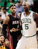 Kevin Garnett & LeBron James