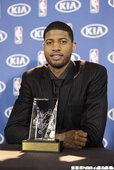 Paul George獲得年度最多進步獎