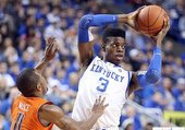 諾爾(Nerlens Noel)，C，大一，肯塔基大學