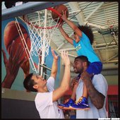 林書豪與Dorell Wright