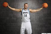 Nikola Pekovic以5年6000萬美元與灰狼續約