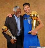 Dirk Nowitzki; Bill Russell