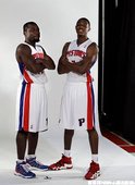 #12 Will Bynum  #7 Brandon Knight