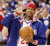 Allen Iverson到費城觀戰