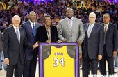 Shaquille O'Neal球衣退休