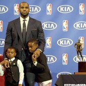 LeBron James榮獲年度MVP