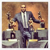 LeBron James生涯四座MVP