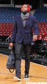 Dwyane Wade抵達球場