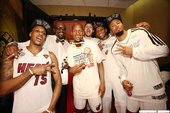 Ray Allen, Norris Cole, Rashard Lewis