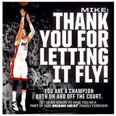熱火全版廣告致謝Mike Miller