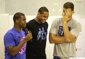 Blake Griffin, Chris Paul, Carmelo Anthony