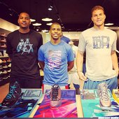 Blake Griffin, Chris Paul, Carmelo Anthony
