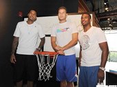 Blake Griffin, Chris Paul, Carmelo Anthony