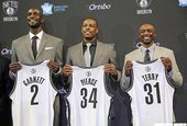 Kevin Garnett, Paul Pierce, Jason Terry