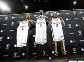 Kevin Garnett, Paul Pierce, Jason Terry