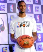 Chris Bosh印度行推廣籃球