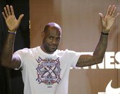 LeBron James造訪馬尼拉