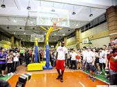 LeBron James造訪廣州
