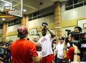 LeBron James造訪廣州