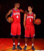 費城七六人新秀Nerlens Noel與Michael Carter-Williams