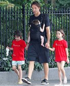 Steve Nash與雙胞胎女兒