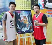 知名NBA插畫家看光光與Rogerspace