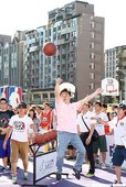 郝市長投籃