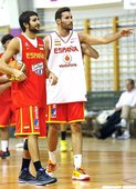 Ricky Rubio與Rudy Fernandez