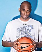 Kobe為中國籃球雜誌拍攝封面