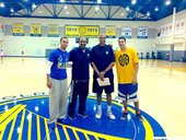 Klay Thompson與Stephen Curry父子檔