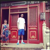 LaMarcus Aldridge中國之行造訪紫禁城