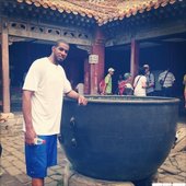 LaMarcus Aldridge中國之行造訪紫禁城