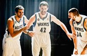 Kevin Love, Nikola Pekovic, Ricky Rubio