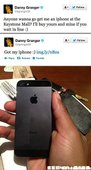 Danny Granger展示iPhone5