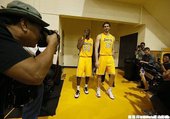 Kobe & Gasol 出席媒體日