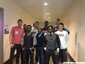 火箭球員參加Boyz II Men的演唱Party