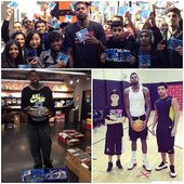 Amir Johnson購買嘻哈歌手Drake新專輯分送球迷