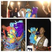 Derrick Rose慶祝小孩生日變裝趴