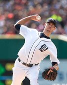 老虎隊先發投手 Doug Fister