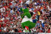 Phillie Phanatic 深受球迷愛戴