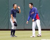 川崎宗則和上原浩治場下互動