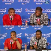 Kevin Durant & Russell Westbrook