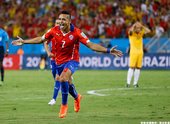 Alexis Sánchez率先破門
