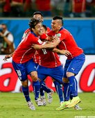 Jorge Valdívia第14分鐘攻進第二球