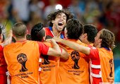Jorge Valdívia第14分鐘攻進第二球